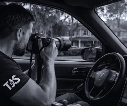TJS investigator on surveillance